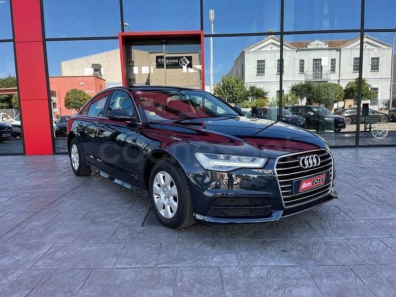 Usado Audi A6 S-Line 150 CV (110 kW) 2018 Negro Berlina