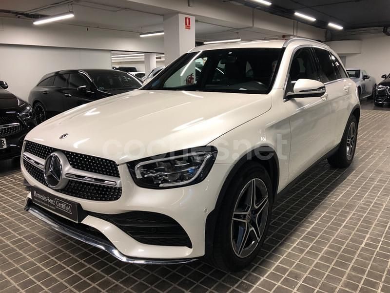 Blanco Usado 2021 Mercedes GLC200 SUV | 37.900 € (Precio justo) - Imagen 1/4
