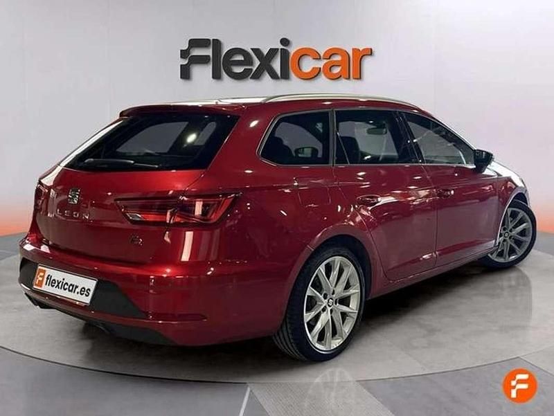 Brugt Seat Leon ST FR 150 HK (110 kW) 2019 Rød Stationcar