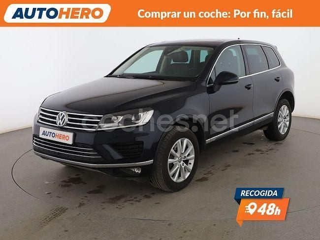Azul Usado 2016 VW Touareg Terrain Tech SUV | 24.299 € (Buen precio) - Imagen 1/3