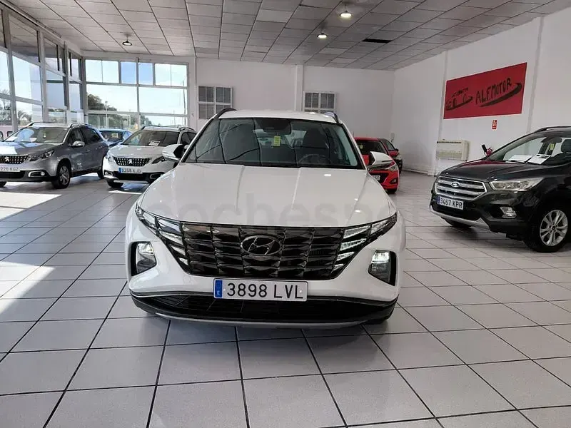 Usado Hyundai Tucson 115 CV (84 kW) 2021 Blanco SUV