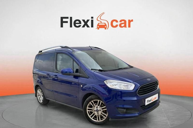 Azul Usado 2018 Ford Tourneo Courier Sport Monovolumen | 11.690 € (Precio justo) - Imagen 1/4