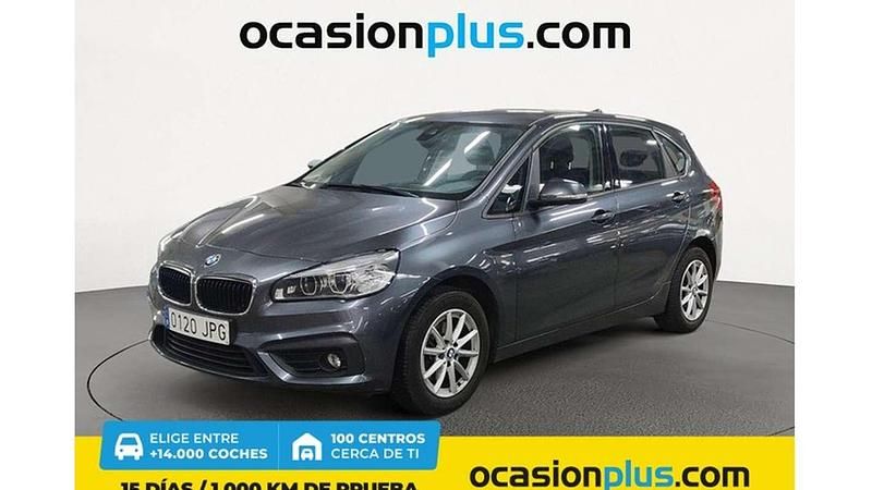 Gris Usado 2016 BMW 218 Active Tourer Monovolumen | 15.790 € (Precio justo) - Imagen 1/4