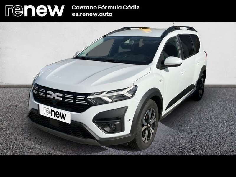 Blanco Usado 2023 Dacia Jogger Expression Familiar | 21.000 € (Precio justo) - Imagen 1/4