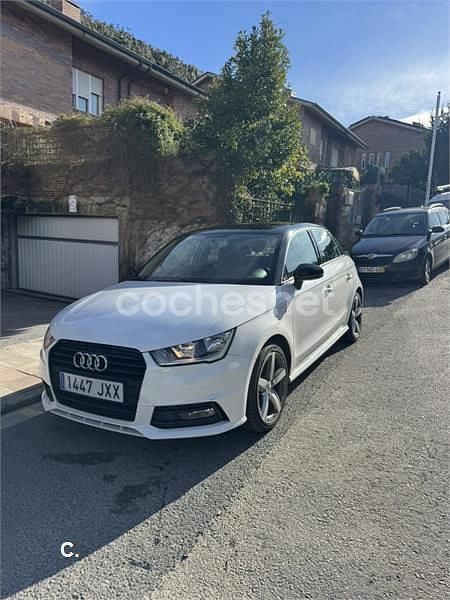 Usado Audi A1 Sportback S-Line 116 CV (85 kW) 2017 Blanco Utilitario