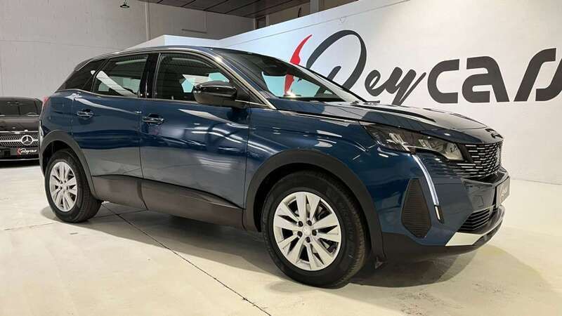 Azul Usado 2021 Peugeot 3008 Active SUV | 21.990 € (Un poco caro) - Imagen 1/4