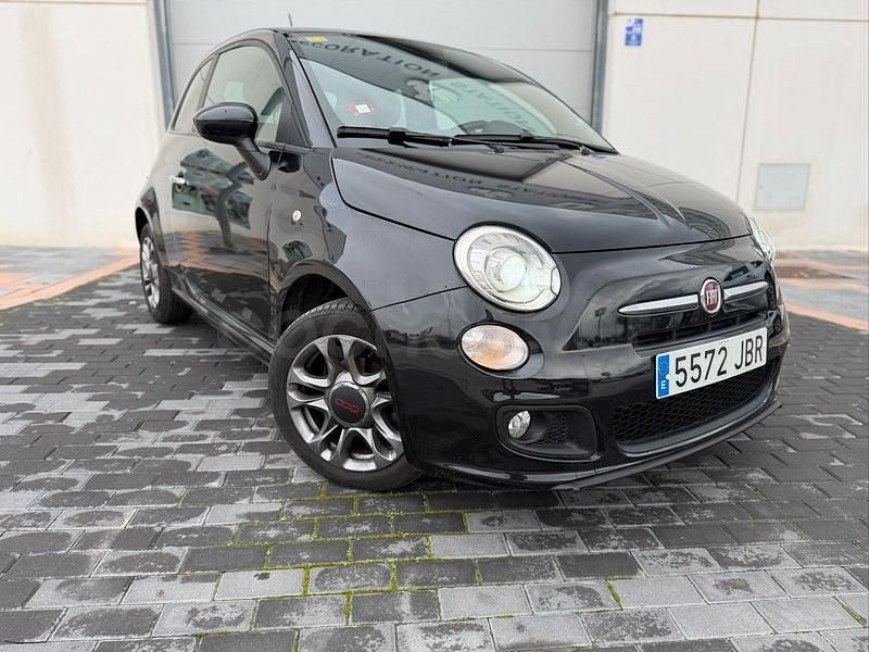 Negro Usado 2014 Fiat 500S S Berlina | 8190 € (Precio justo) - Imagen 1/4