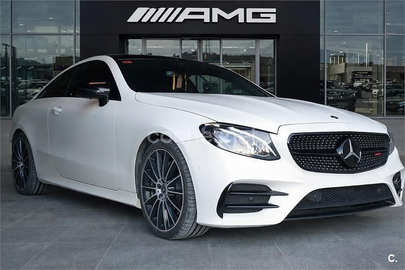 Usado Mercedes E220 194 CV (142 kW) 2020 Blanco Coupe