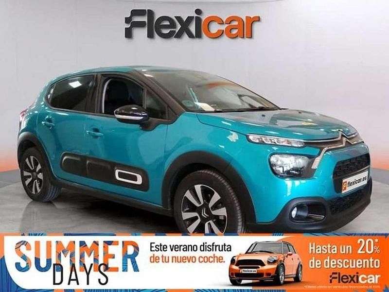 Azul Usado 2024 Citroën C3 PureTech Utilitario | 13.290 € (Buen precio) - Imagen 1/4