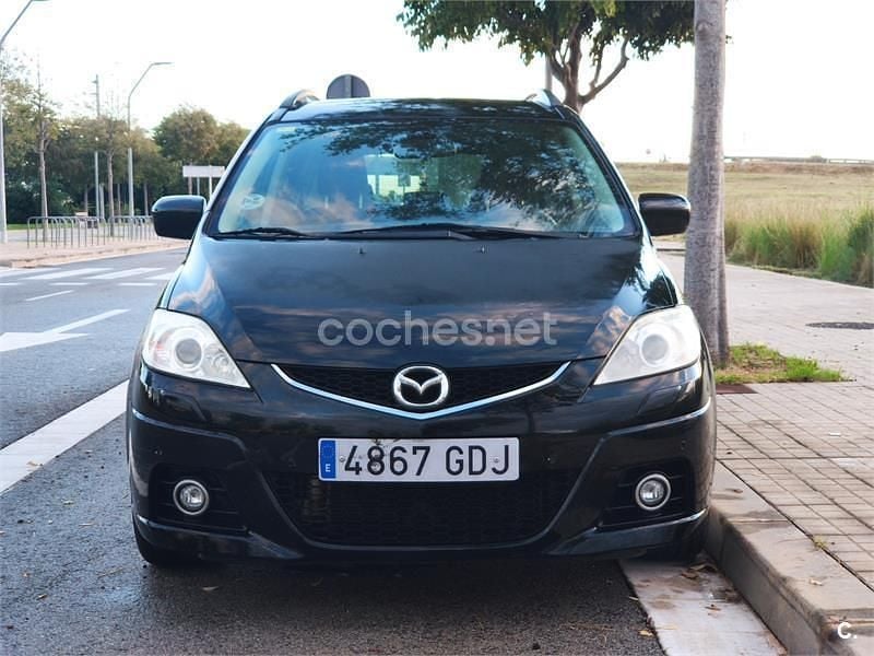 Negro Usado 2008 Mazda 5 Active Monovolumen | 2900 € (Buen precio) - Imagen 1/4