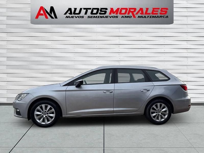 Usado Seat Leon Style 115 CV (84 kW) 2017 Gris / plata Familiar