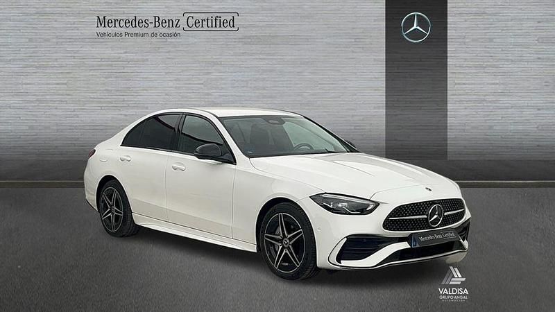 Usado Mercedes C300e AMG line 313 CV (230 kW) 2024 Blanco Berlina