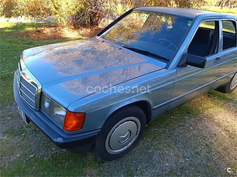 Azul Usado 1988 Mercedes 190 Berlina | 5500 € - Imagen 1/4