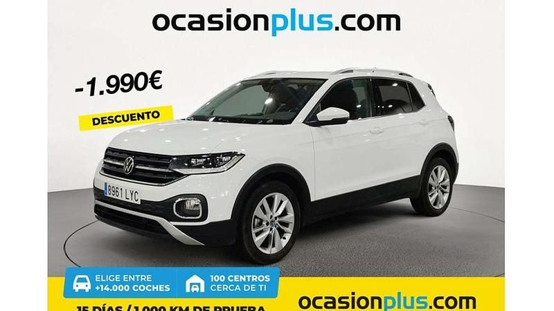 Blanco Usado 2022 VW T-Cross Sport SUV | 19.900 € (Precio justo) - Imagen 1/4