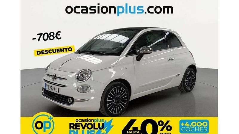 Usado Fiat 500 Mirror 69 CV (50 kW) 2018 Blanco Utilitario