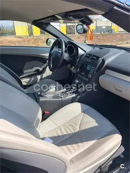 Usado Mercedes SLK200 163 CV (119 kW) 2008 Azul Descapotable