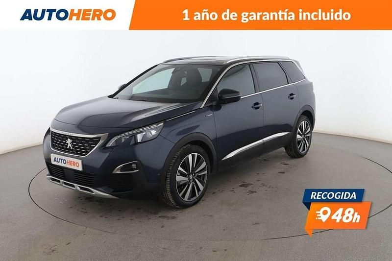 Azul Usado 2019 Peugeot 5008 GT-line Monovolumen | 17.237 € (Precio justo) - Imagen 1/3
