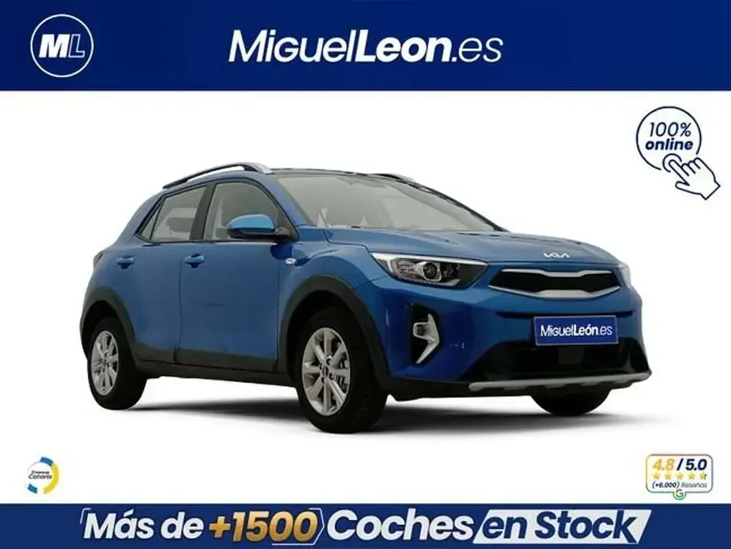 Usado Kia Stonic 79 CV (58 kW) 2025 Azul SUV