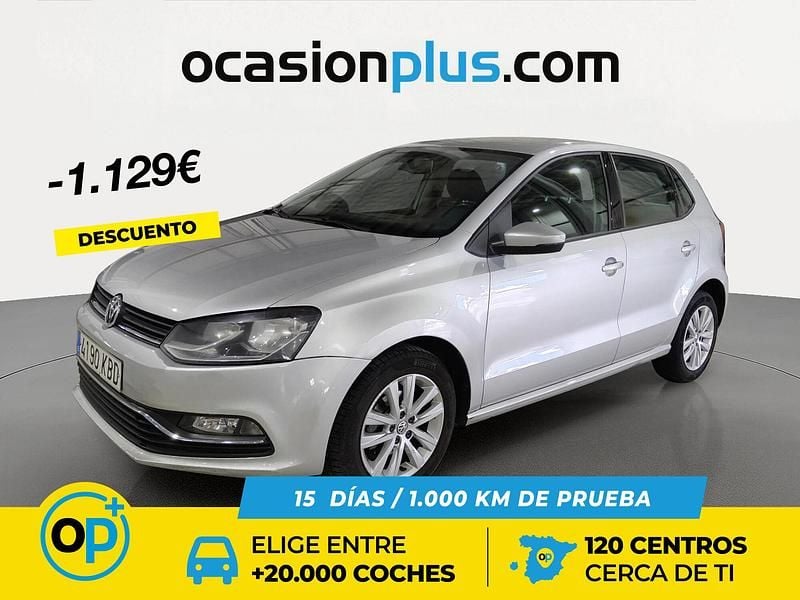 Usado VW Polo Advance 75 CV (55 kW) 2017 Gris Utilitario