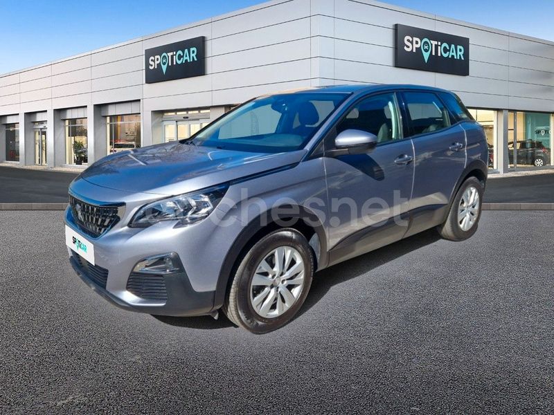 Gris / plata Usado 2018 Peugeot 3008 Active SUV | 20.990 € - Imagen 1/4