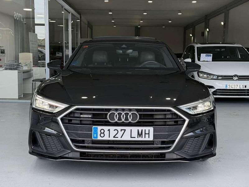 Usado Audi A7 S-Line 299 CV (219 kW) 2021 Negro Berlina