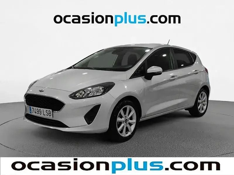 Gris plata Usado 2021 Ford Fiesta Trend Utilitario | 12.082 € (Buen precio) - Imagen 1/4