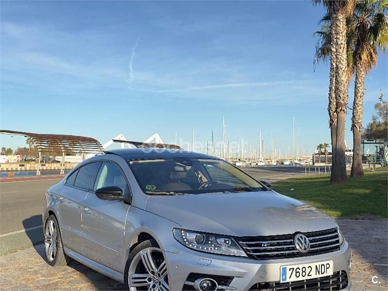 Gris / plata Usado 2016 VW CC R-line Berlina | 18.699 € - Imagen 1/4