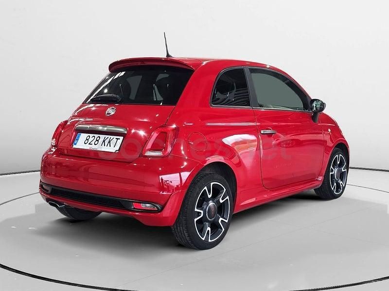 Usado Fiat 500 S 69 CV (50 kW) 2018 Rojo Berlina