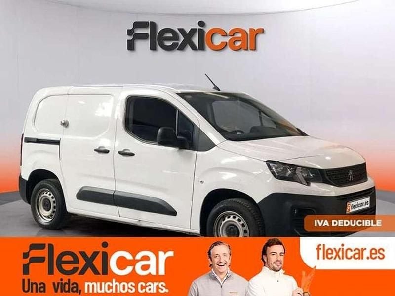 Blanco Usado 2021 Peugeot Partner S Van | 9990 € (Precio justo) - Imagen 1/4