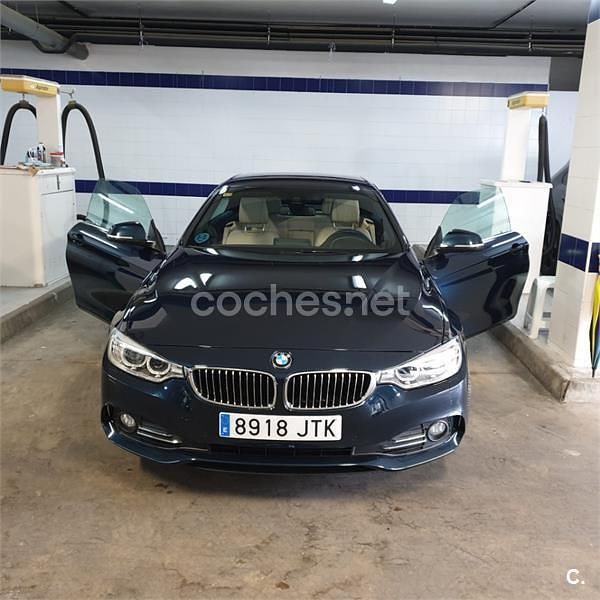 Usado BMW 420 Luxury Line 190 CV (139 kW) 2016 Azul Descapotable