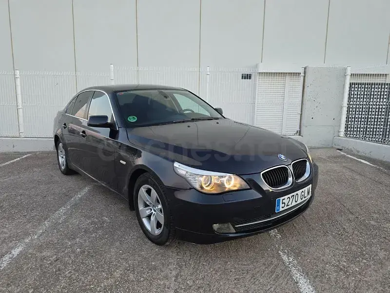 Usado BMW 520 170 CV (125 kW) 2009 Azul Berlina