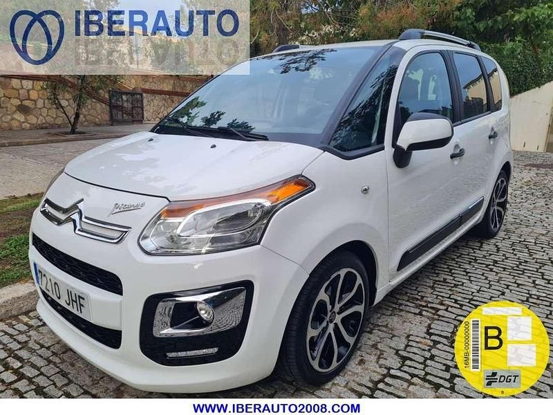 Blanco Usado 2015 Citroën C3 Picasso Monovolumen | 8990 € (Precio justo) - Imagen 1/4