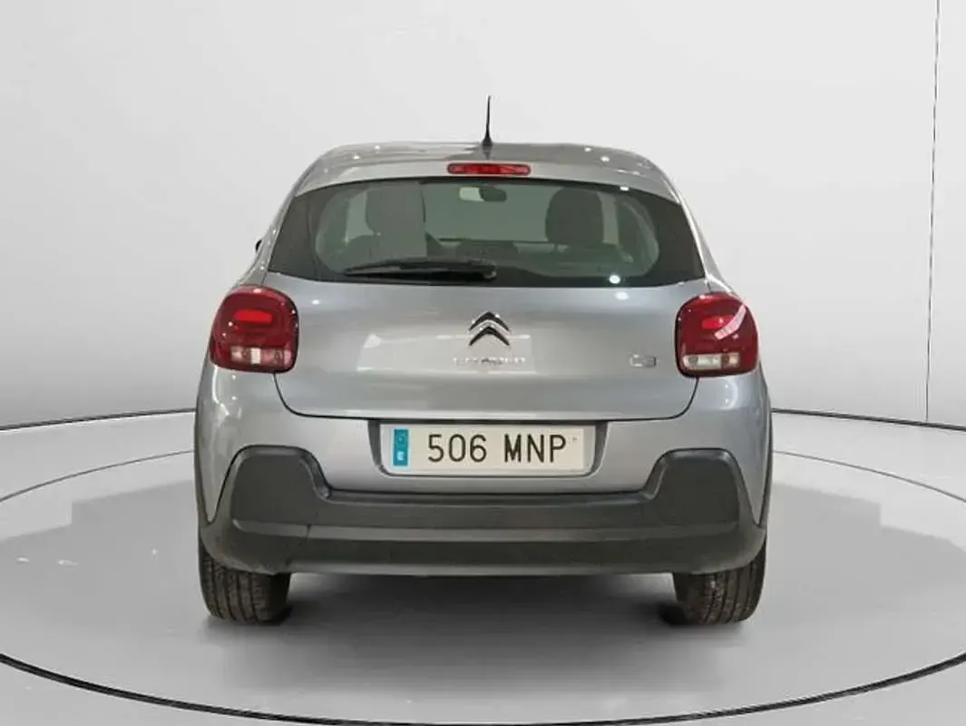 Usado Citroën C3 Feel 82 CV (60 kW) 2024 Gris Utilitario