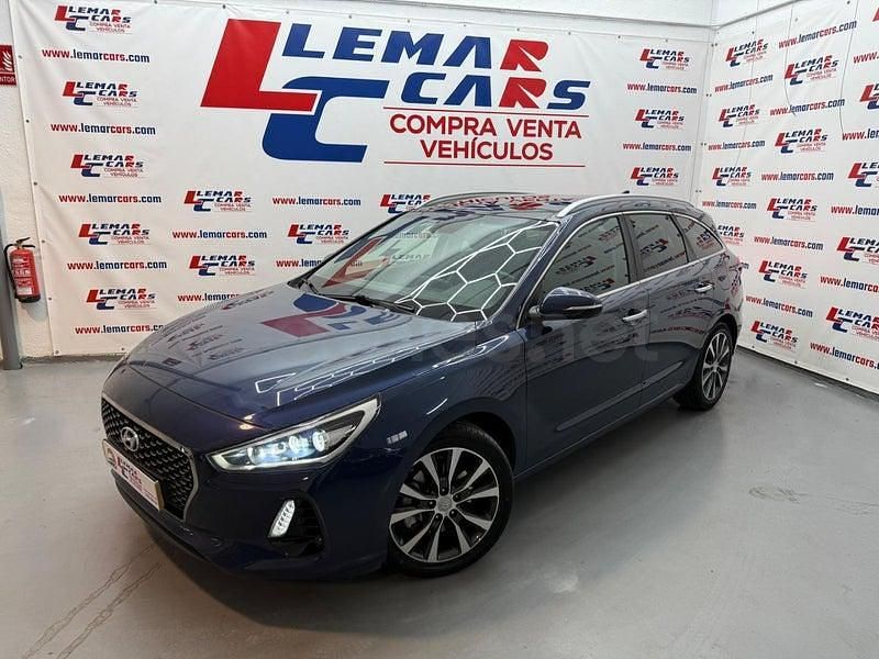 Usado Hyundai i30 Style 136 CV (100 kW) 2018 Azul Familiar