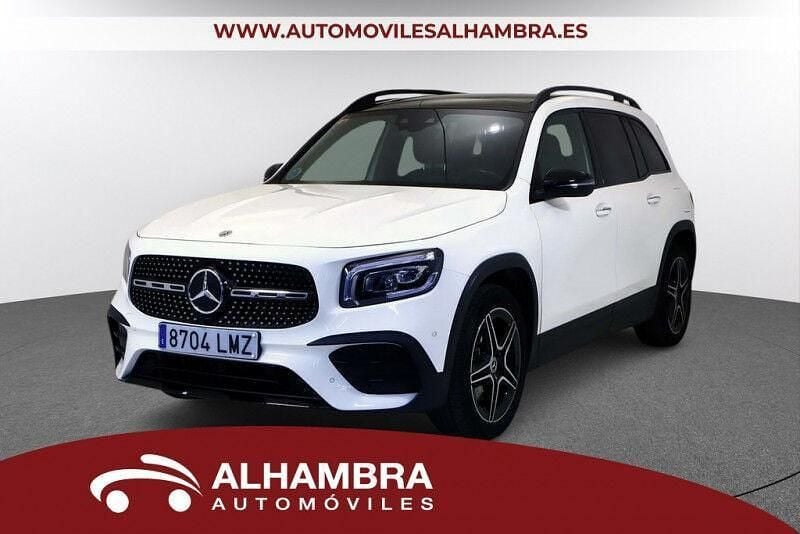 Blanco Usado 2021 Mercedes GLB200 AMG line SUV | 33.590 € (Buen precio) - Imagen 1/4
