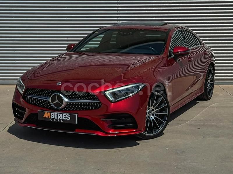 Rojo Usado 2018 Mercedes CLS400 Berlina | 42.000 € (Caro) - Imagen 1/4