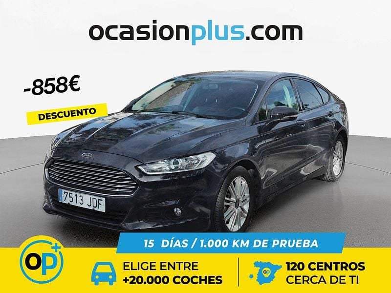Azul Usado 2015 Ford Mondeo Trend Berlina | 10.732 € (Precio justo) - Imagen 1/4