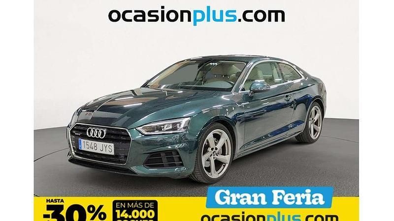 Verde Usado 2017 Audi A5 Advanced Coupe | 27.590 € (Buen precio) - Imagen 1/4
