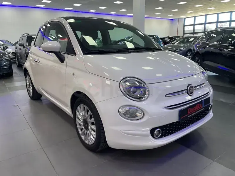 Usado Fiat 500 Lounge 69 CV (50 kW) 2019 Blanco Berlina