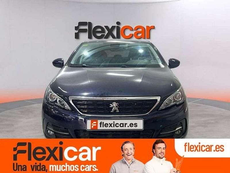 Usado Peugeot 308 Style 131 CV (96 kW) 2020 Negro Berlina