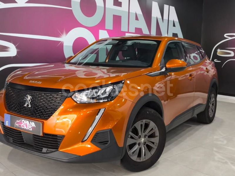Naranja Usado 2021 Peugeot 2008 Active SUV | 14.990 € (Precio justo) - Imagen 1/4