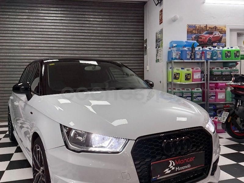 Usado Audi A1 Sportback S-Line 95 CV (69 kW) 2016 Blanco Utilitario