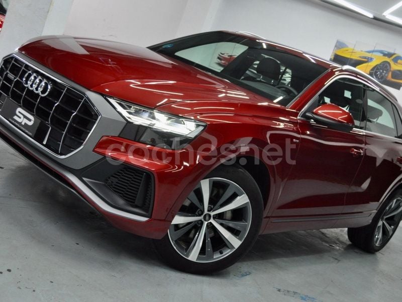 Granate Usado 2021 Audi Q8 S-Line SUV | 65.900 € (Super precio) - Imagen 1/4