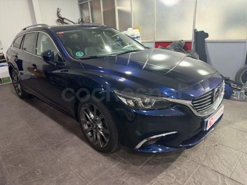 Usado Mazda 6 Luxury 150 CV (110 kW) 2017 Azul Familiar