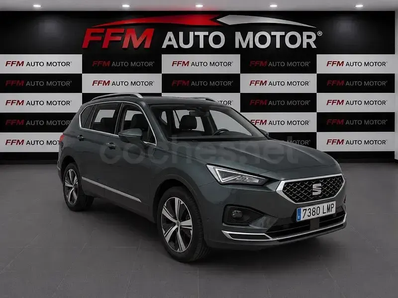 Usado Seat Tarraco 4Drive 200 CV (147 kW) 2021 Gris / plata SUV
