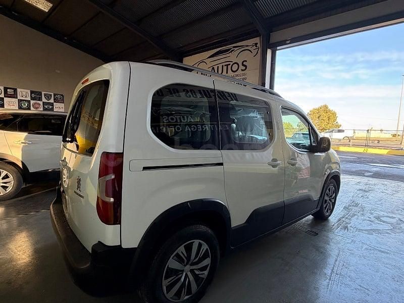 Usado Peugeot Rifter Access 100 CV (73 kW) 2019 Blanco Monovolumen