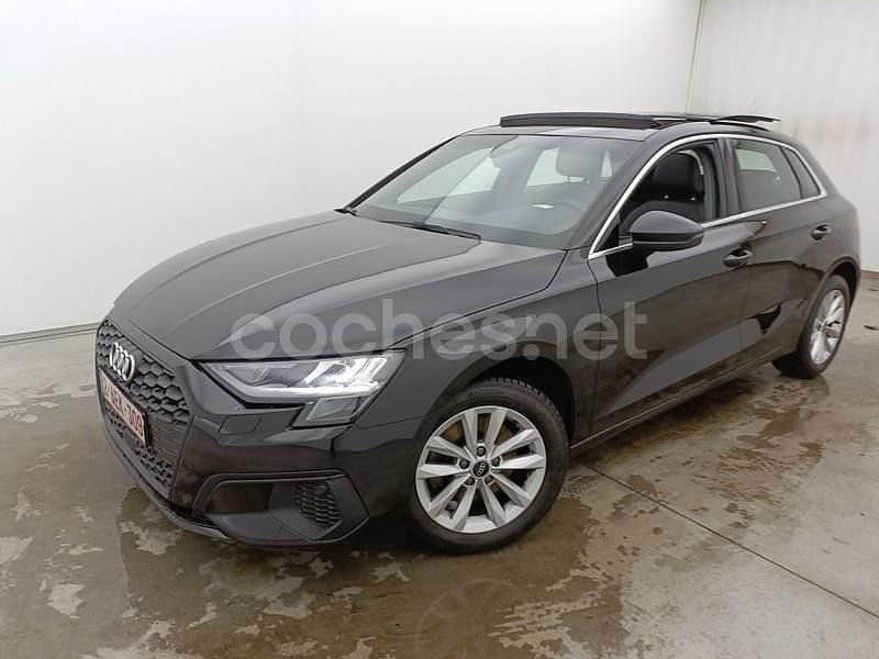 Negro Usado 2021 Audi A3 Sportback Advanced Plus Berlina | 21.999 € (Buen precio) - Imagen 1/4