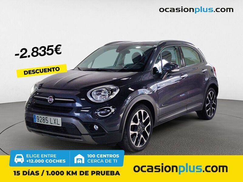 Gris / plata Usado 2022 Fiat 500X Cross SUV | 19.970 € (Precio justo) - Imagen 1/4