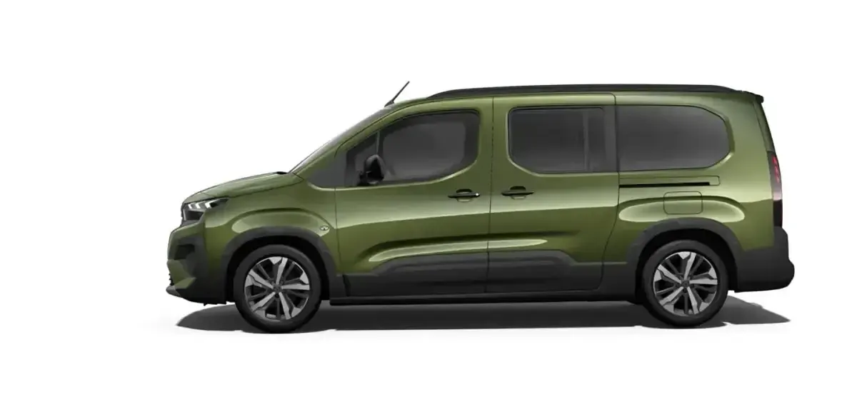 Nowe Peugeot Rifter GT 130 KM (95 kW) 2026 Zielony Minivan