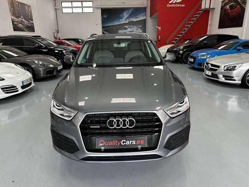 Usado Audi Q3 S-Line 184 CV (135 kW) 2016 Gris SUV